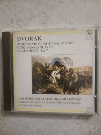 CD Dvorak symphonie du nouveau monde
