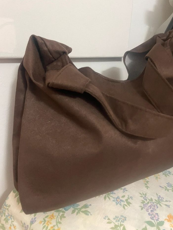 Sac Fourre-Tout marron Vintage, sac neuf - photo numéro 4