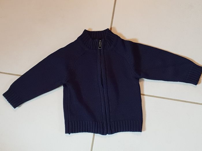 Gilet zippé Tissaia 9 mois