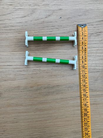 Jouet lot de barre pour chevaux manège saut obstacle vert