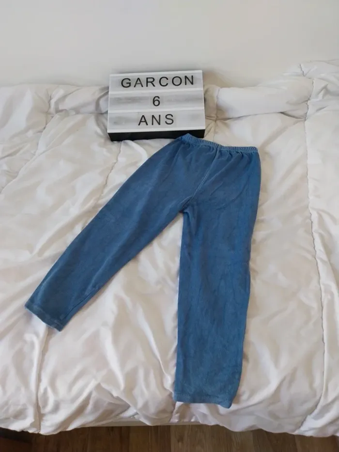 Bas de pyjama garçon 6 ans - photo numéro 2