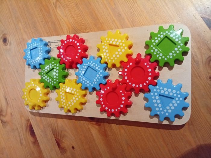 Lot de 8 jeux d'éveil en bois - photo numéro 8