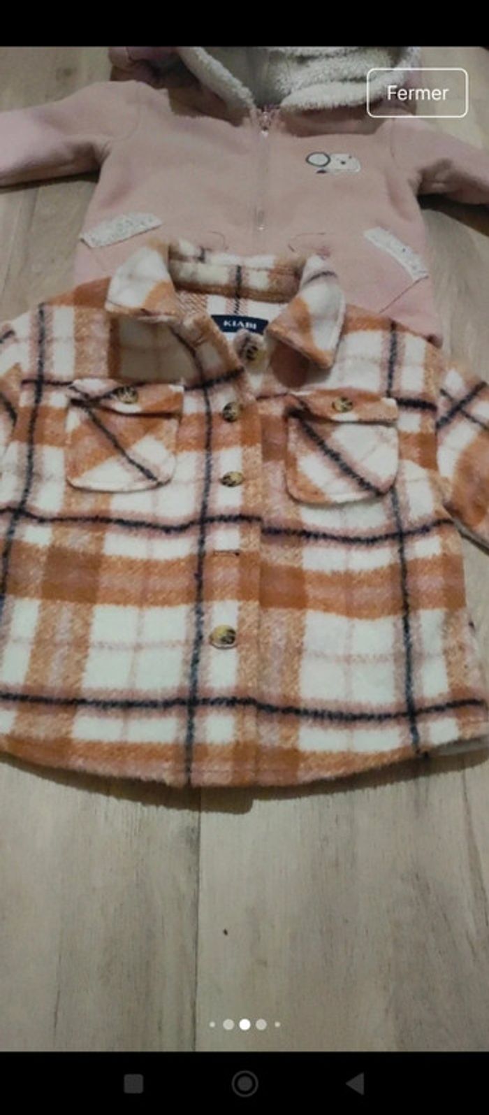Lot blouson manteau fille 4-5 ans - photo numéro 5