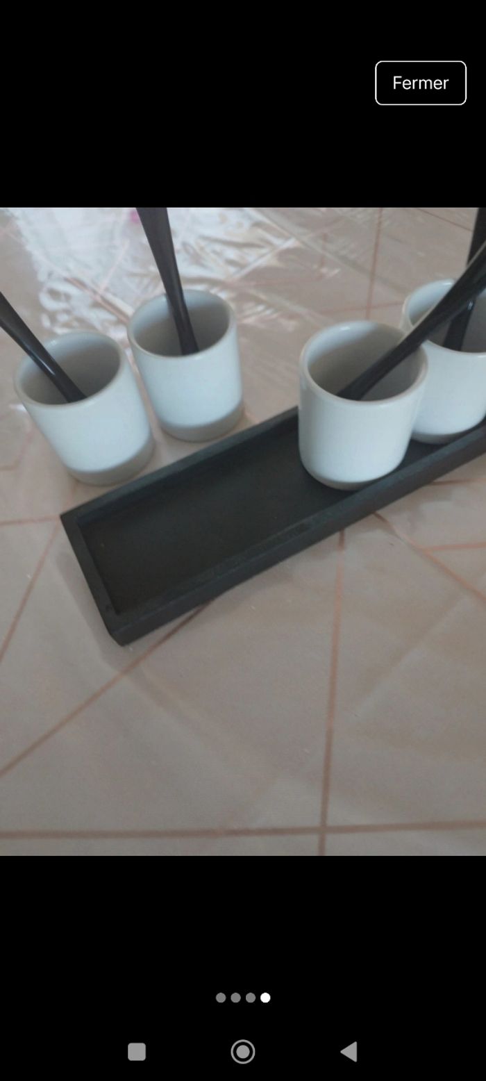 Ensemble  de 4 petits pots pour sauces - photo numéro 4