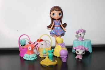 Little pet shop poupée et accessoires