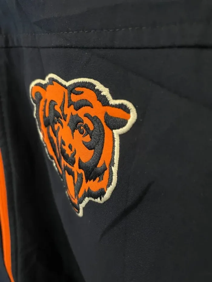 NFL Veste Full Zip Jacket Chicago Bears Navy Blue Womens L - photo numéro 3