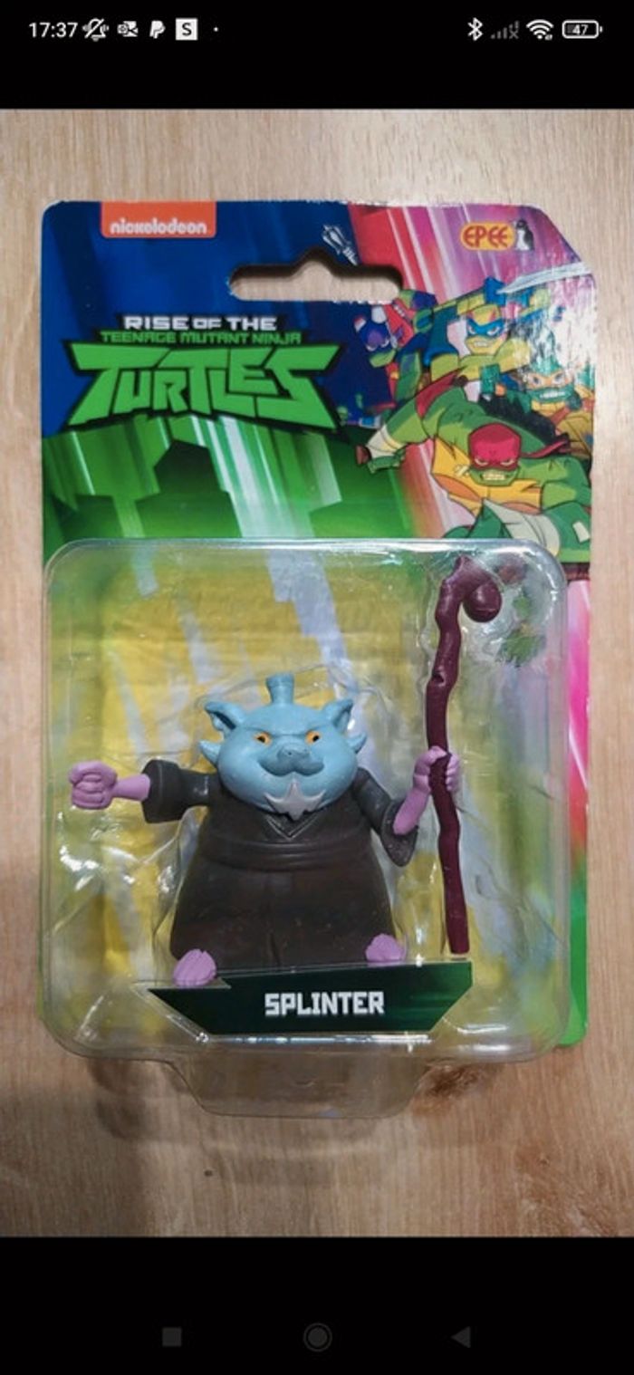 Mini figurine teenage mutant ninja turtles splinter