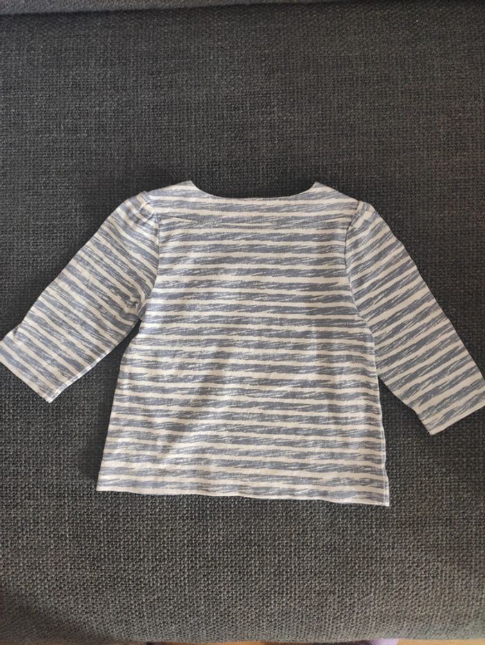 T-shirt fille 6 mois coton - photo numéro 2