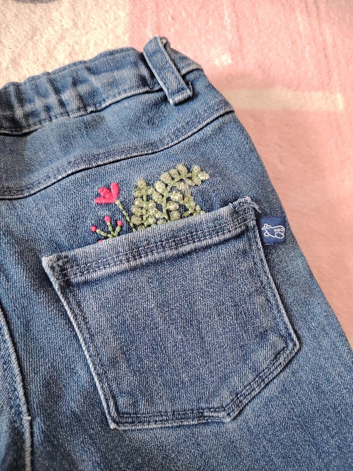 Jean molletonné fille - photo numéro 4