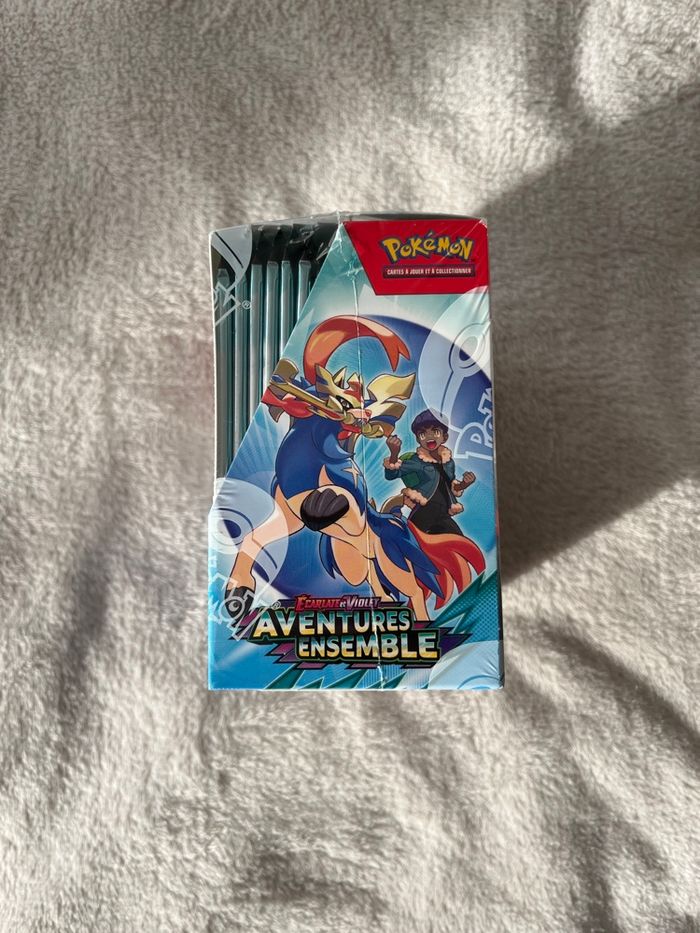 Pokemon display ev9 aventures ensemble scellé avec trou - photo numéro 3