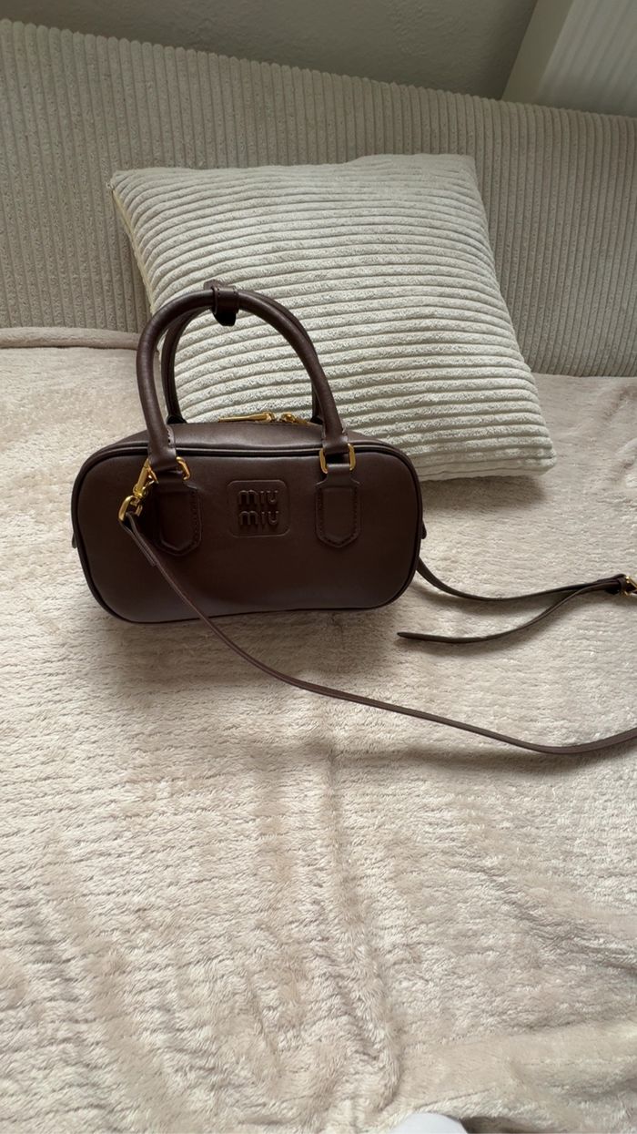 Sac MiuMiu Marron