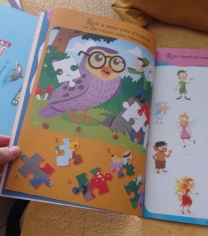 Les fées - mon dépliants d'activités: Jouer coller et colorier à volonté - photo numéro 7