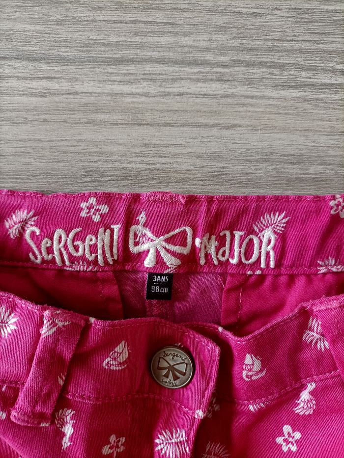 Short sergent major rose fuchsia 3 ans - photo numéro 3