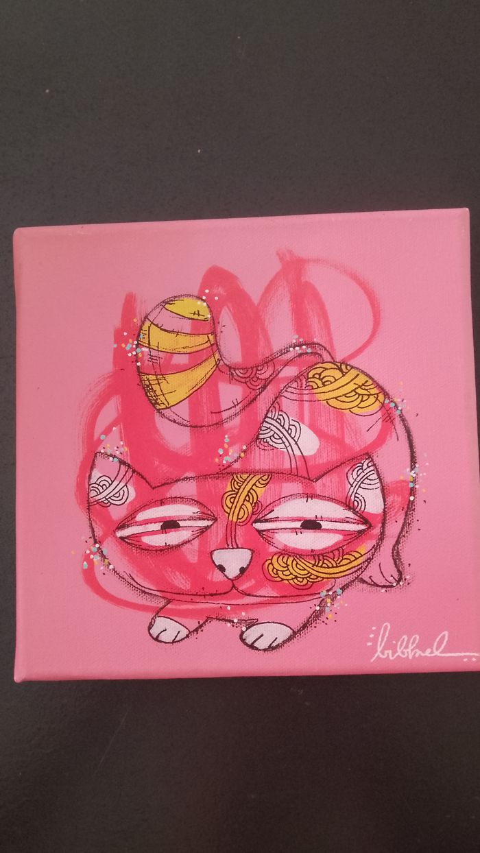 Tableau de chat