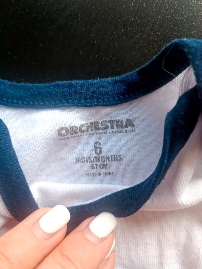 Lot bodies manches courtes 6 mois - photo numéro 7