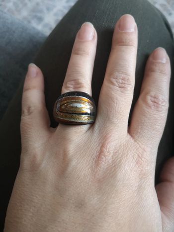 Bague marron
