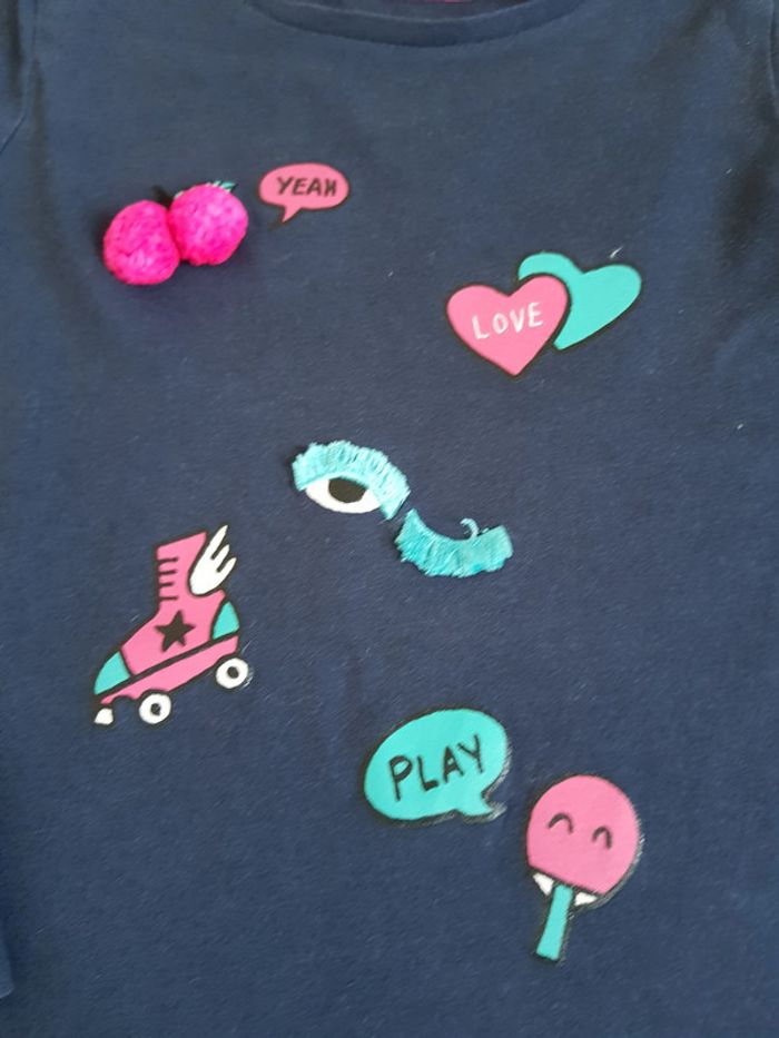 T-shirt ML fille - photo numéro 2