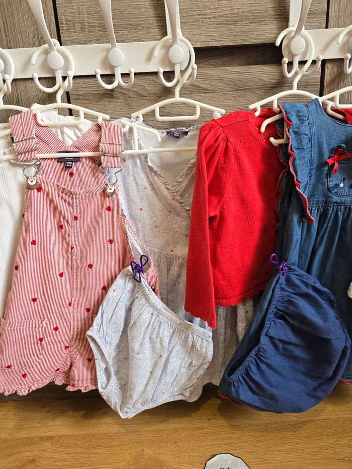 Vêtement Bébé Fille - Collection : Rencontres sur la Seine - Sergent Major - 24 mois 86 cm - photo numéro 3