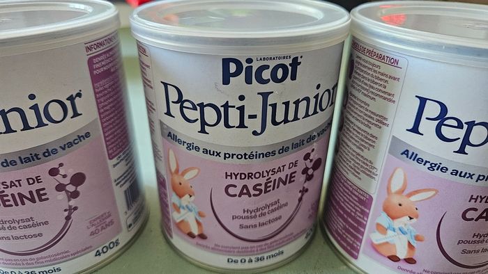 3 boîtes picot pepti junior