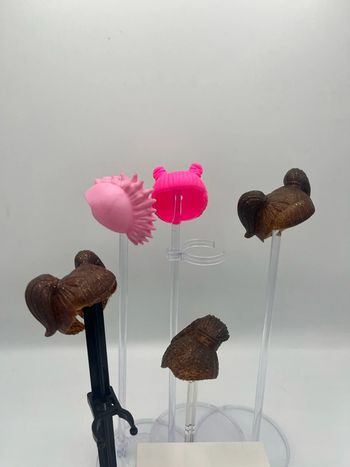 🎀 lot 5 perruques LOL surprise  #19 🎀