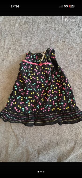 Robe longue à fleurs orchestra 