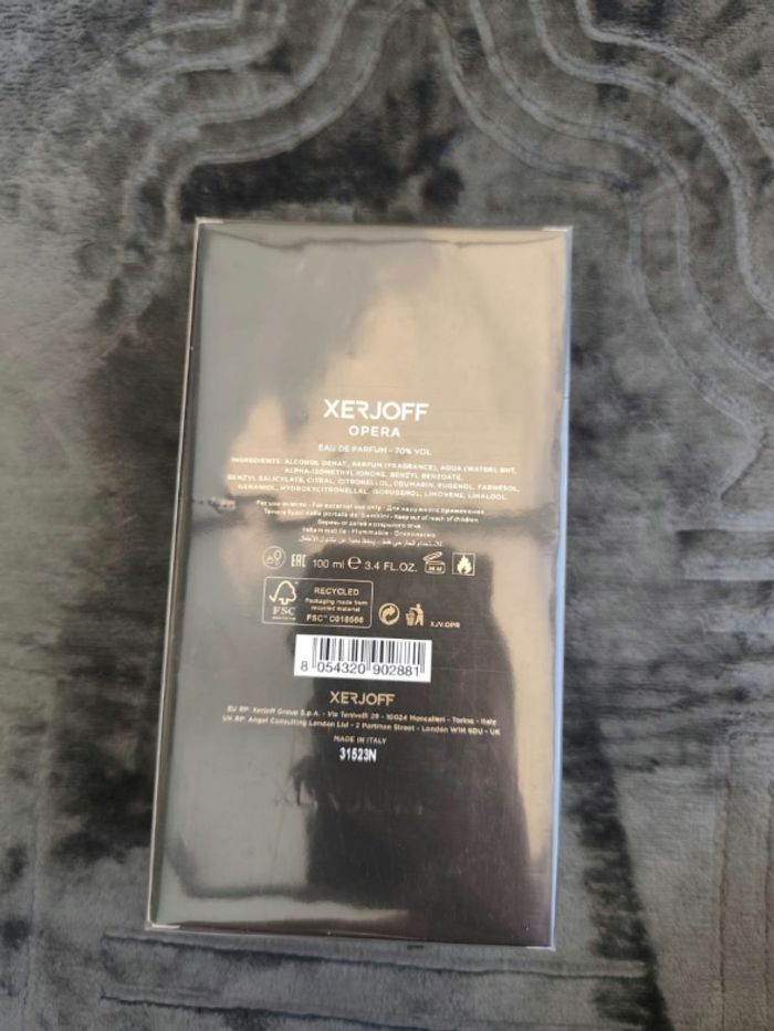Eau de parfum xerjoff opéra 100 ml neuf origine facture - photo numéro 2