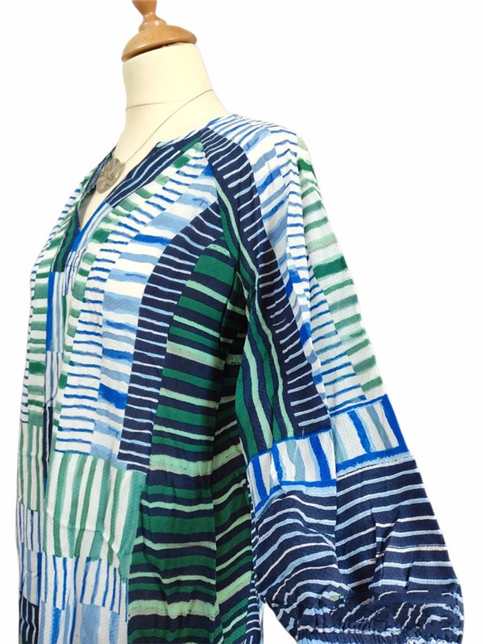 Robe été mi-longue légère neuve PP / 38 M - photo numéro 5