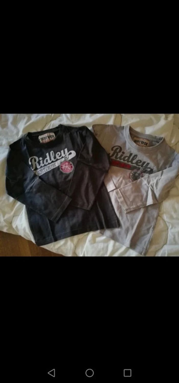 Lot de 2 tee shirt manches longues