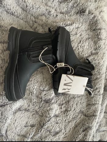Botte noir garçon taille 23 Zara