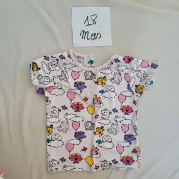 Tee shirt monsieur madame 18 mois