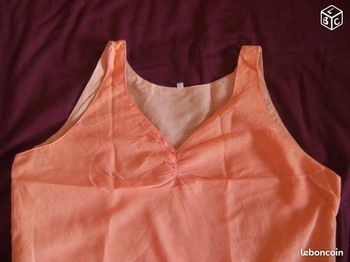Robe orange Exploralia - Taille L