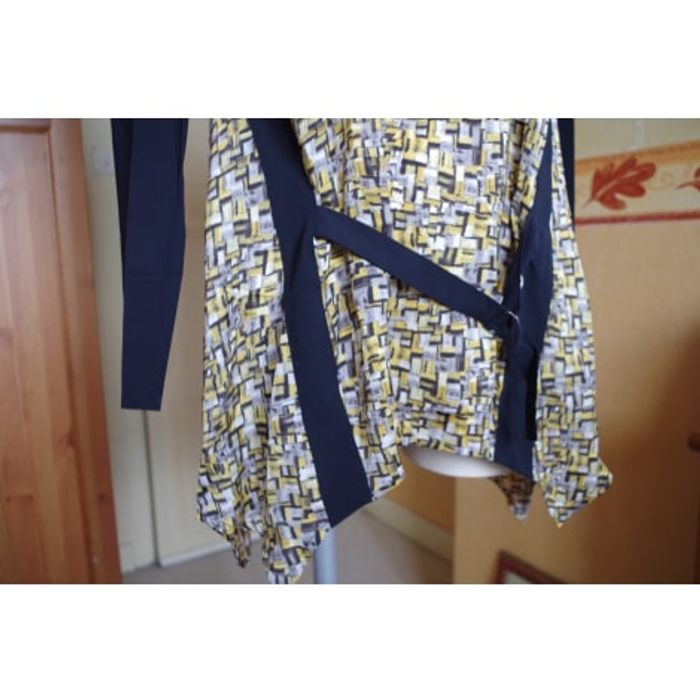 MIA SOANA -Tunique Jaune et noir T40 - photo numéro 5