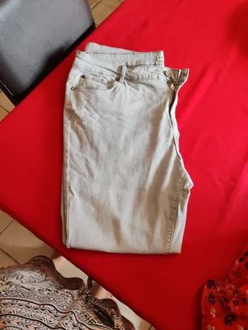 Pantalon demin co taille 48