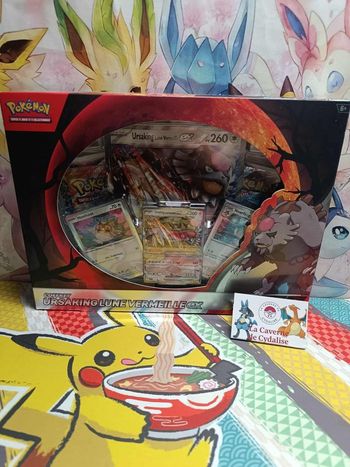 Coffret Pokemon - URSAKING EX 4 BOOSTERS - FR