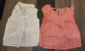 Lot de 2 débardeur fille 5 ans 🦋