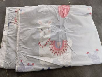 Housse de couette et taie d'oreiller