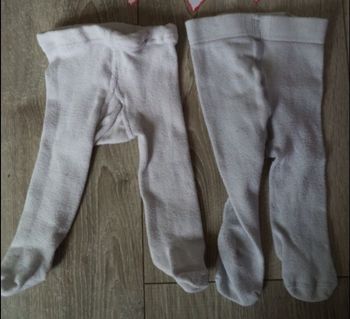 Collants blancs 1 mois