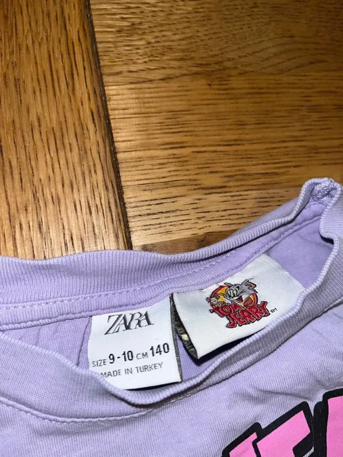 T-shirt Zara, Tom et Jerry 9 10 ans - photo numéro 3