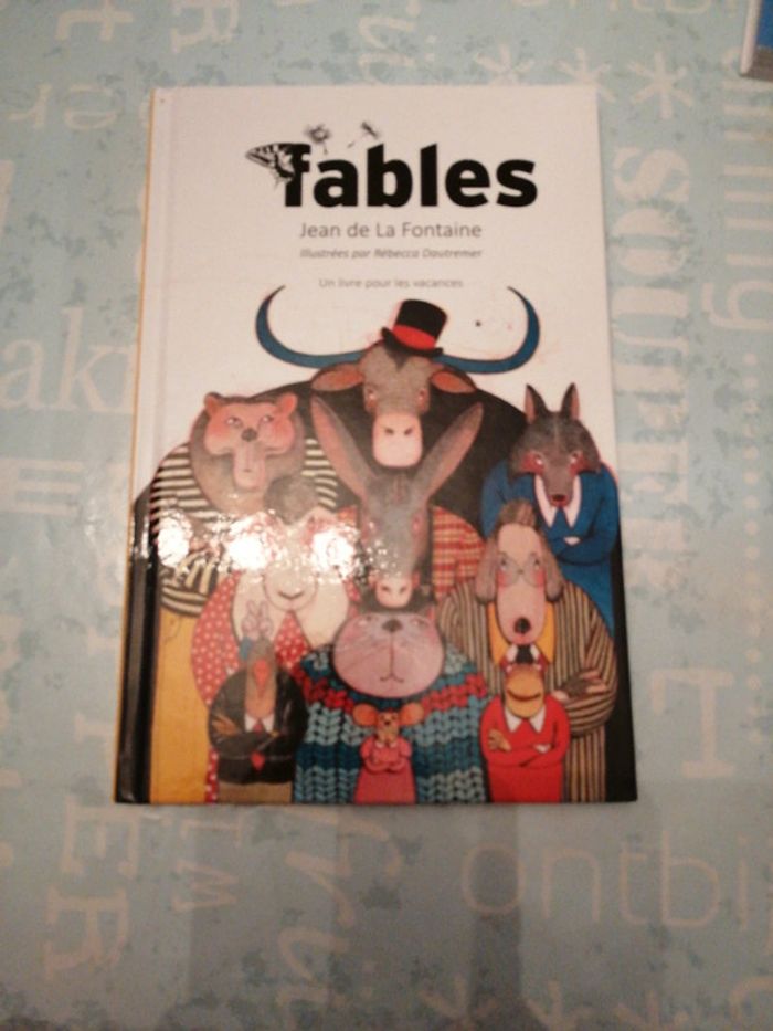 Livre les fables de la fontaine