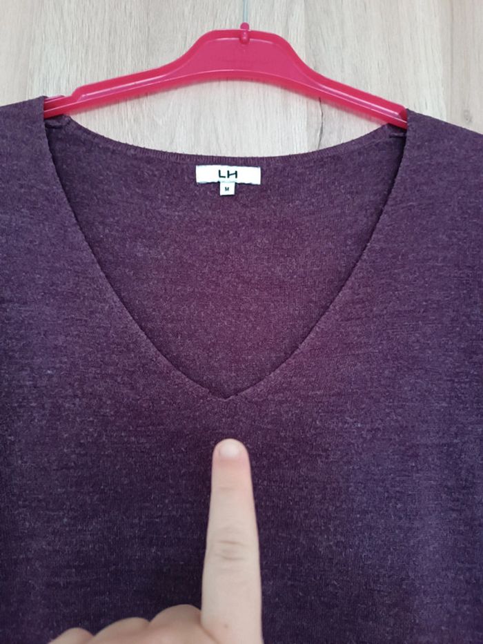 Pull femme violet taille M - photo numéro 4