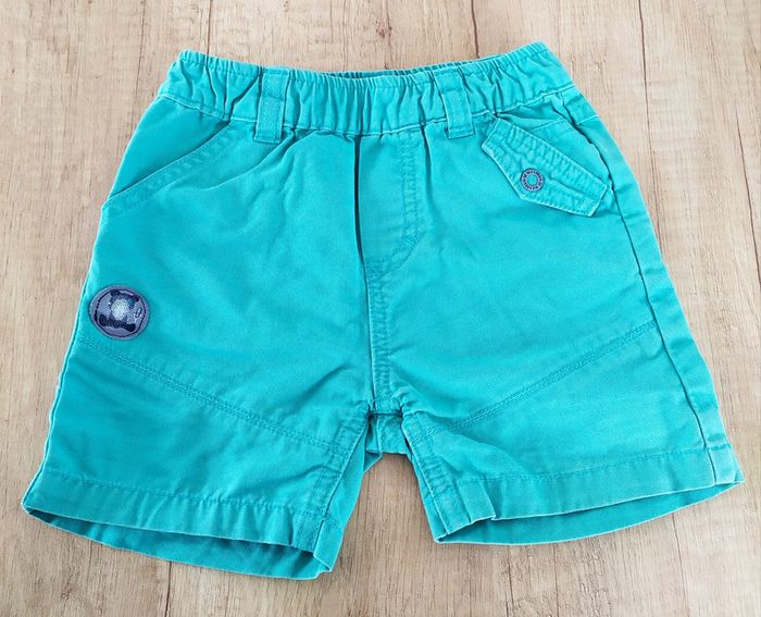 Short garçon vert 18 mois Grain de blé