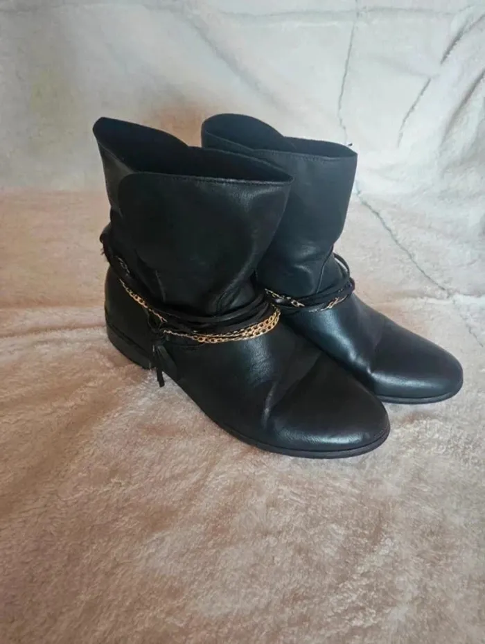 Bottines noires - Inspee
