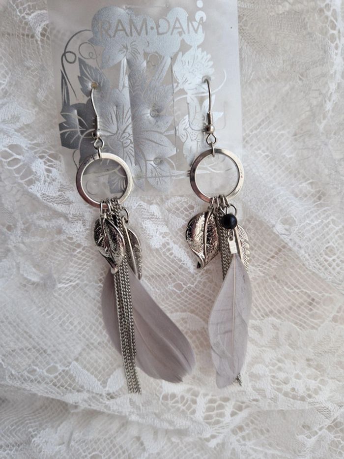 Lot boucles d'oreilles fantaisies - photo numéro 6
