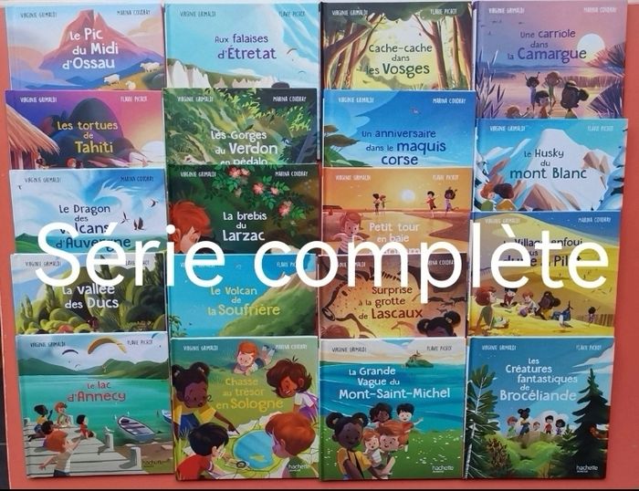 Série complète "Les Merveilles de France" Hachette Happy Meal McDonald's 2023