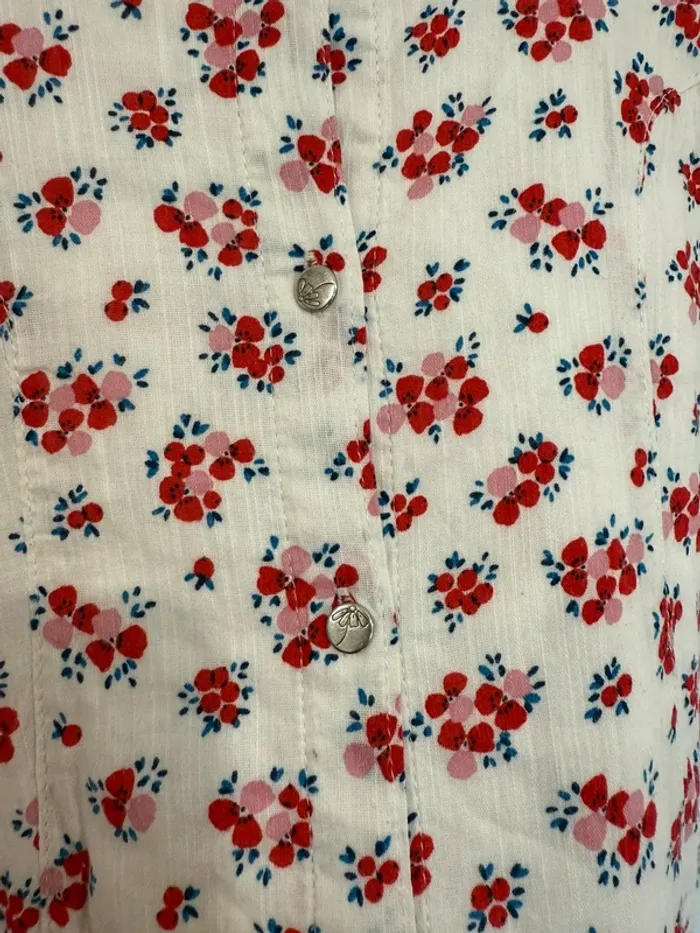 Robe fleurie sergent major 5 ans - photo numéro 4