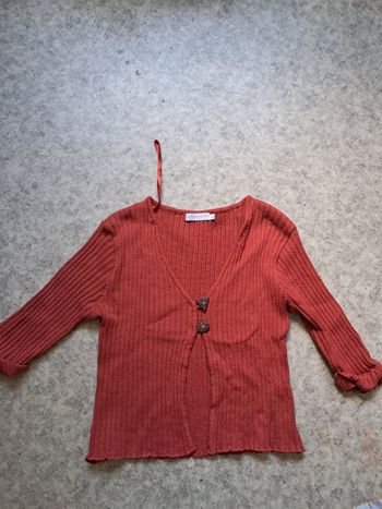 Petit pull orange