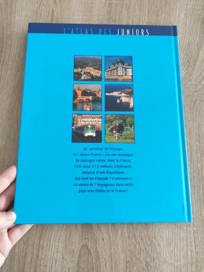 Livre édition atlas la france - photo numéro 2