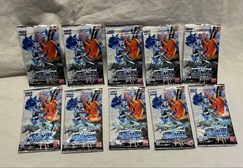 10 Boosters Digimon Battle of Omni neufs scellés
