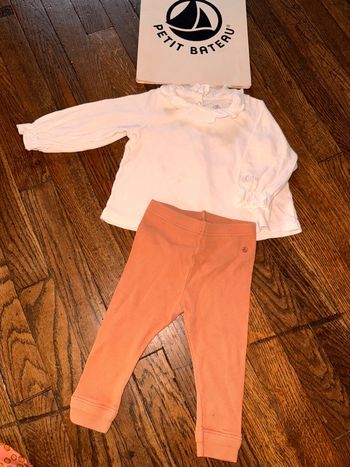 Ensemble petit bateau 6 mois