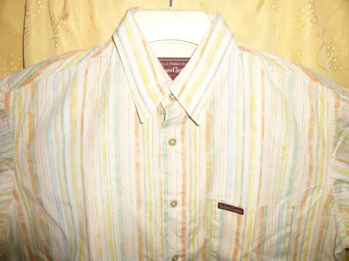 chemise manche longue rayé pastel Marlboro classics L - photo numéro 3
